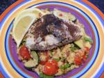 British Sumac Fish  Couscous Salad  Day Wonder Diet Day Dinner