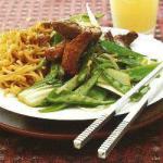 Chinese Pork Medallions with Chinese Vegetable Appetizer