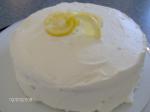 American Lemon Velvet Layer Cake Dessert