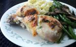 American Herbed Roast Chicken Legs Dinner