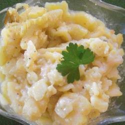 British Potato Salad with Liquid Appetizer