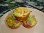 American Mini Ham  Cheese Cups Dinner