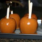 American Plain Caramel Apples Recipe Dessert