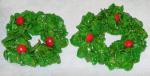 American Christmas Holly Wreath Clusters Breakfast