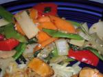 Chinese Weight Watchers Stir Fried Chinese Vegetables Appetizer