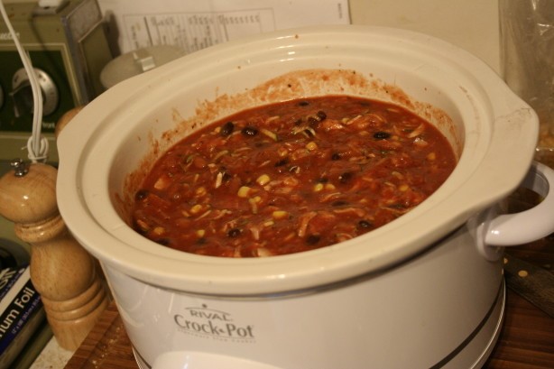 Mexican Mexican Two Bean Chicken Chili Appetizer