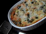 American Spinach and Cheese Strata 2 Appetizer