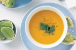 American Chilled Carrot And Ginger Soup Recipe Dinner