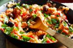American Baked Salami And Tomato Risotto Recipe Appetizer