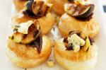 American Fig Blue Cheese And Quince Paste Tarts Recipe Appetizer
