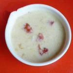 American Potato Soup with Leeks and Tomatoes Appetizer