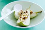 American Date And Walnut Pears Recipe Appetizer