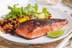 American Spiced Barbecue Salmon Recipe Dessert
