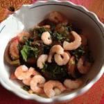 American Salad of Shrimp to the Mint Appetizer
