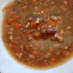 American Soup with Beef and Peczakiem Dinner