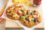 American Pita Bread Pizzas Recipe Appetizer