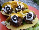 American Spooky Eyeball Tacos johnny  Tacos Appetizer