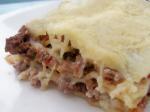 Georgian Minty Lamb Lasagna Dinner