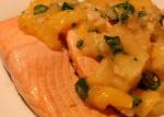 American Grilled Salmon Wpineapple Salsa Appetizer