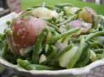 American Herbed Red Potatoes and Baby Green Beans Dinner