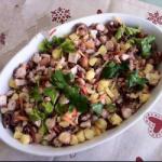 Canadian Octopus Salad with Parsley and Lemon Appetizer