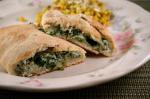 American Spinach Calzone 1 Dinner