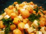 American Chickpea and Celery Salad Appetizer