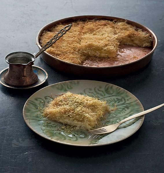 Iraqi Middle Eastern Cheesecake Dessert