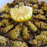 Italian Mussels Au Gratin 1 Appetizer