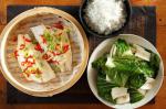 Steamed Snapper And Ginger With Asian Greens Recipe recipe