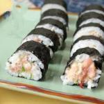 Italian Sushi Rolls of Fresh Tuna Appetizer