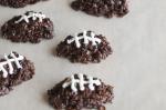 British Chocolate Football Cereal Cookies Dessert