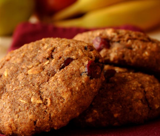 American Pumpkin Cranberry Breakfast Cookie Dinner