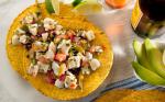Mexican Ceviche Tostadas Recipe Appetizer