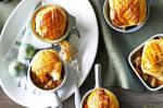 British Lamb And Rosemary Pot Pies Recipe Appetizer