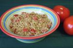 American Balsamic Tomato Couscous Appetizer