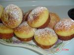 American Delicious Sane Baked Sufganiot doughnuts for Hanukkah Dessert