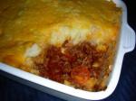American English Cottage Pie With Cheddar and Parsnip Mash Dinner