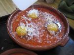 Italian Eggs Baked in Tomato Sauce Appetizer