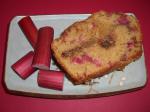 American Rhubarb Streusel Bread Appetizer