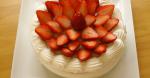 American A Patissiers Cake Decorated With Lots of Strawberries Dessert