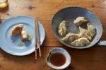 American Chicken Lemongrass And Coriander Pot Sticker Dumplings Recipe Appetizer