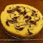 British Orange Chocolate Swirl Cheesecake Recipe Dessert