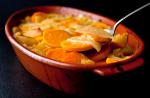 British Orangescented Sweet Potato and Fruit Gratin Recipe Dessert