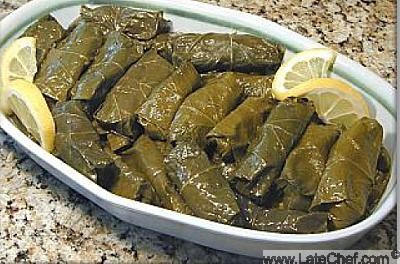 Greek Leaf Roll Khakhokhi Tolma Dinner