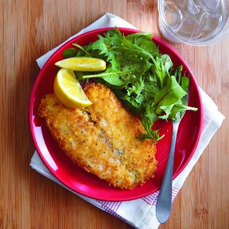 American Parmesancrusted Tilapia Dinner