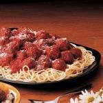 American Spaghetti n Meatballs Dinner