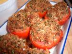 American Beckys Baked Tomatoes With Basil and Parmesan Appetizer