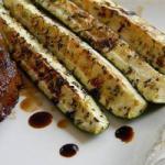 British Grilled Aubergines and Courgettes to Aunt Said Appetizer