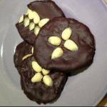 American Almond Cookies Bathed in Chocolate Without Tacc Dessert